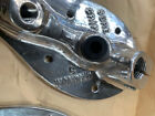 Nos Very Rare Sure Grip Polished Magnum Speed Roller Skate Plates Size 3