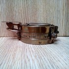 Antique Nautical Brass Military Prismatic Compass Vintage Collectible