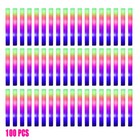 100pcs Led Light Up Foam Stick Multi Color Glow Stick No Flashing For Party