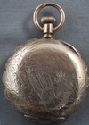 Antique O Size Gold Filled Pocket Watch Hunting Case Only  Nice 
