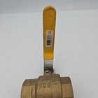 Mueller 1-1 2    Brass Ball Valve Full Port With Female Threaded Npt 600 Wog