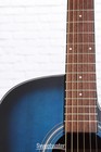 Ibanez Pf50ce Acoustic-electric Guitar - Open-pore Trans Blue Sunburst