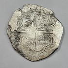 1616 Or 1617 Cob 8 Reales Potosi Bolivia Assayer M Shipwreck Effect Nice  m718