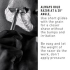 Bevel Premium Safety Razor With 10 Double-edged Razor Blades