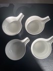 Figgjo Lotte 4 Soup Bowls With Lids Oven Safe Rare Norway Turi Design
