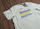 New Golden State Warriors Adidas Aeroknit T-shirt Xxl Nba Gray Nwt Msrp  40