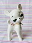 Vintage Ceramic Fawn Deer Figurine Kitsch Japan Decor Mcm Reindeer Christmas 60s