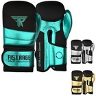 Fistrage Metallic Boxing Gloves For Mma Training  Muay Thai And Kickboxing Mitts