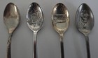 Lot Of 4 Rolex Bucherer Souvenir Spoons - Swiss Cities 