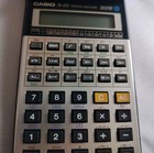 Vintage Casio Fx-115 Scientific Calculator High-powered Solar Cell W case Tested