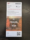 Aaa Road Map-the Map Of Nevada And Utah-state Series  2025 Incl Major Cities Map