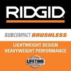 Ridgid 18v Subcompact Brushless Cordless 1 4 Sheet Sander  tool Only 