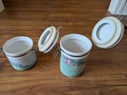 Disney Simply Pooh Set Of 2 Winnie The Pooh Ceramic Kitchen Containers