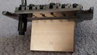 Floyd Rose Tremolo Bridge Cosmo Black 6 String W Whammy Bar Stainless 34mm Brass