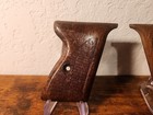Original Mauser Hsc Ww2 Wwii Wood Pistol Grips