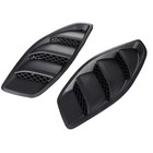 For 2007-2018 Wrangler Jk Hood Air Vent Cover Plugs Kit 10th Anniversary 2pcs