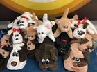 1985 Vintage Pound Puppies Purries Lot Of 13 Tonka Plush Animals 18    Lg 9    Sm 
