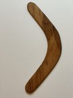 Vtg Australian Aboriginal Hand-painted Wood Boomerang With Lizard Design 13 5   