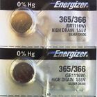 Energizer 365 366 Sr1116w Sr1116 Battery New Sealed Authorize Seller