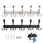 Stainless Steel Wall Mount Hook Towel Coat Hanger Rack Hat Robe Clothes Holder