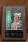 Vintage Sports Plaque Ken Griffey Jr   Mariners 4x6 Collectible 12 Cards 1990-91
