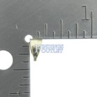 14k White Gold Tapered Pendant Bail Jewelry Findings For Chain Necklace