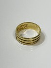 Vtg 10 K Gold Scottish Rite 33rd Degree Masonic Men s Ring Freemason Sz 9 5
