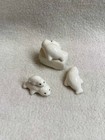 Vintage Janice Hester Small Sea Lion seal Figurines - Set Of 3