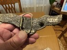 Men s 1981 Vintage Western Oval Metal Belt Buckle Made In Usa Fits 1 5in