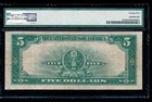Ac Fr 282  5 1923 Silver Certificate Porthole Pmg 25