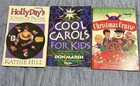 Children   s Christmas Songbooks Lot Of 3 Sheet Music Vintage Xmas Carols Praise 