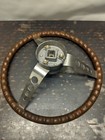 Mercury Quicksilver Vintage Ride Guide Marine Boat Wood Steering Wheel 
