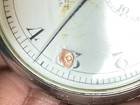 Vintage Gallet Swiss Stopwatch Works Damaged Dial