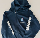 Sorcerer Mickey Navy Zip Hoodie 2025     Walt Disney World  Adult L New