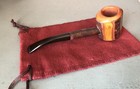 Ropp De Luxe Unsmoked  Estate Pipe Shape 803 Cherry Wood  Made In France Rare 