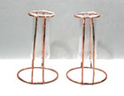 Glass Metal Tube Vase Stand Flower Pot Hydroponic Plant Home Garden Decor Lot 2