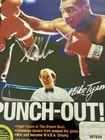 Mike Tyson Signed Punch Out Nintendo Cover Photo Art  4x6  Authentication Coa