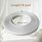 Polyester Boning For Sewing  1pack 10 Yards    12mm Sew-through 12mm  White