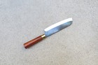 Crude - 6 Inch Japanese Santoku Utility Chef Knife  Carbon Steel