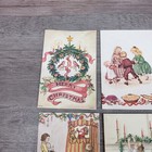 Tasha Tudor Christmas Cards Lot Of 4 Vintage American Artists Group Aag