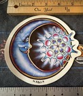 Vintage 1995 Grateful Dead M Dubois Crescent Moon Fractal Decal Bumper Sticker