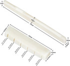 6 String Acoustic Guitar Bone Bridge Saddle And Nut Made Of Real Bone