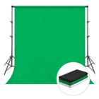 Screen Photography Backdrop Kit Photo Video Studio Background Muslin Non-woven