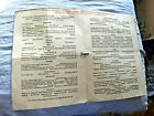 Vintage Menu The Palace Hotel San Francisco Cal  1934  Interesting Pricing As-is
