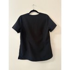 Figs Black Scrub Set Medium Petite V-neck Top Jogger Pants