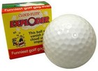 Exploding Golf Ball   Smoke Dust Cloud - Magic Trick Funny Gag Joke Prank Toy