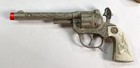 Vintage Hubley Toy Cap Gun With Holster  Belt   Buckle