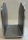 Wilton Columbia Pa Vintage Scalloped Napkin   Letter Holder Usa Art Deco Metal