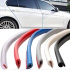 5m Car-door Edge Guard Protector U-type Rubber Trim Scratch Protection Molding  