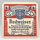         80pc  Vintage Budweiser Beer Bar Anheuser Busch Beachwood Aged Coaster Lot